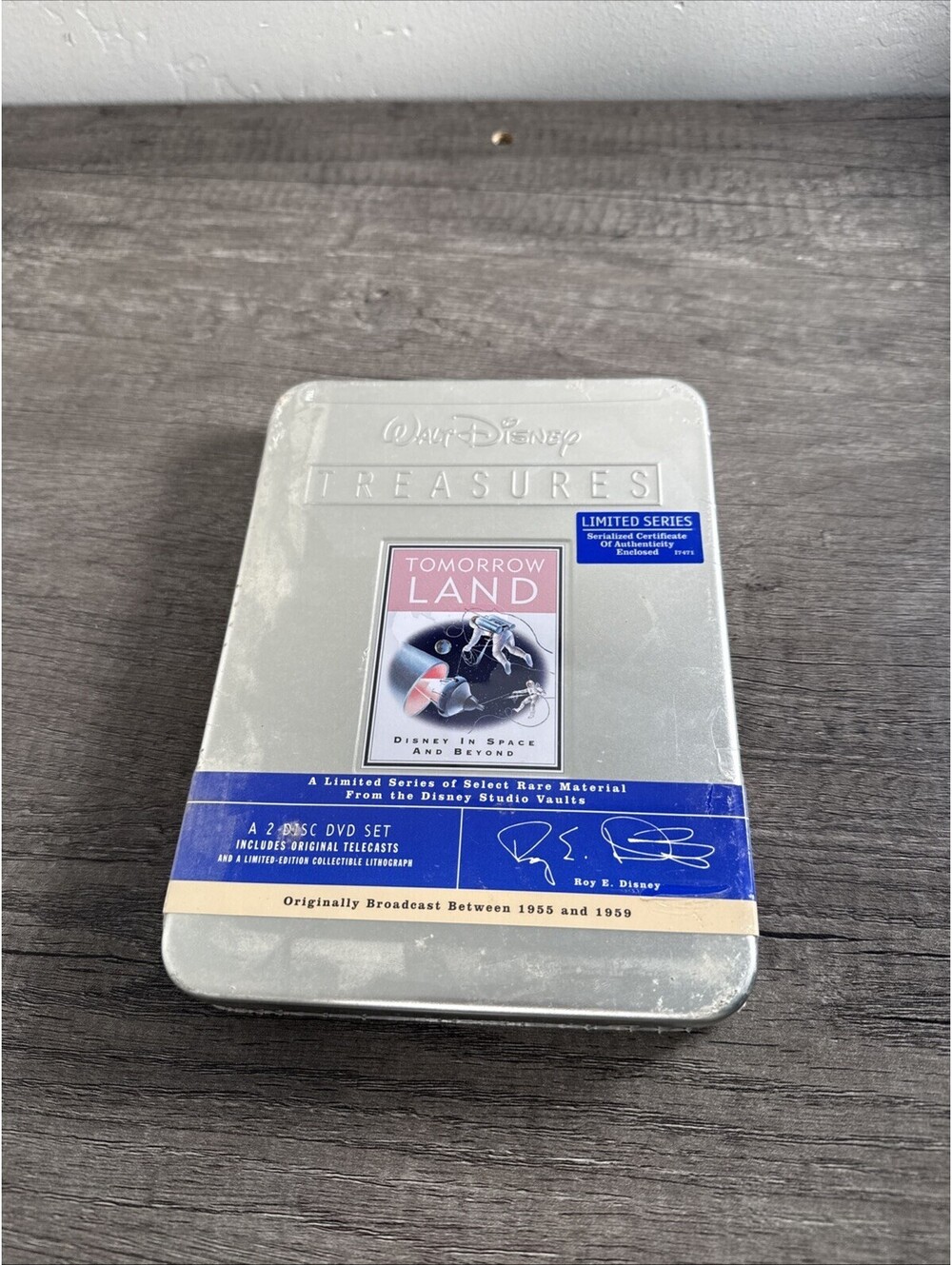 Walt Disney Treasures: Tomorrowland BRAND NEW SEALED WATERMARK 2 DVD set